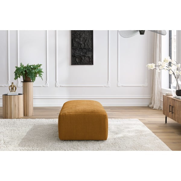 Poggiapiedi in colore senape Jeanne - Bobochic Paris-image-1