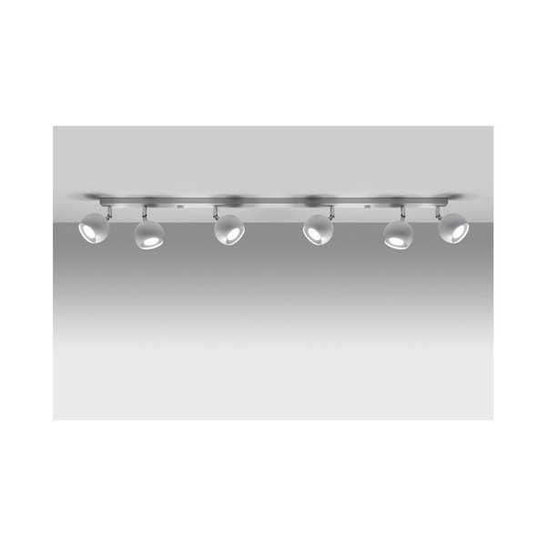 Lampada da soffitto bianca Ollo Seis - Sollux-image-1