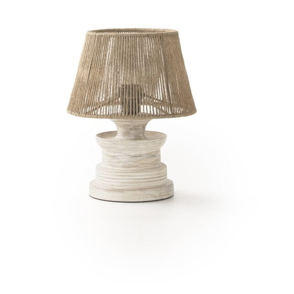 Lampada da tavolo bianco/naturale (altezza 30 cm) - Geese