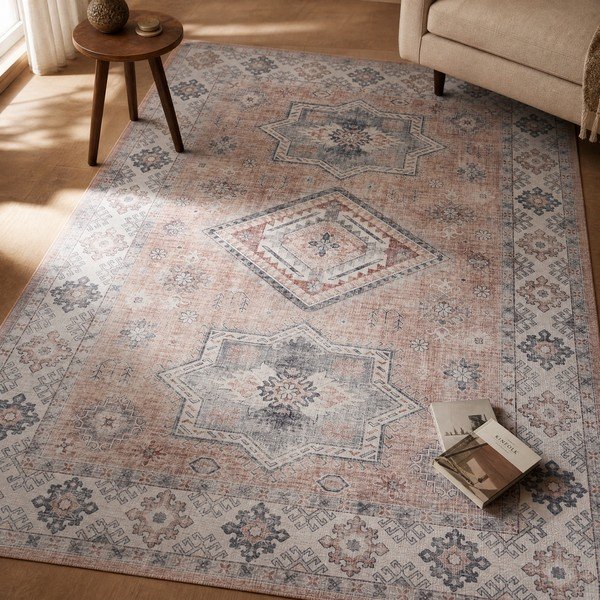 Tappeto rosa chiaro , 200 x 290 cm Gratia - Nouristan-image-1