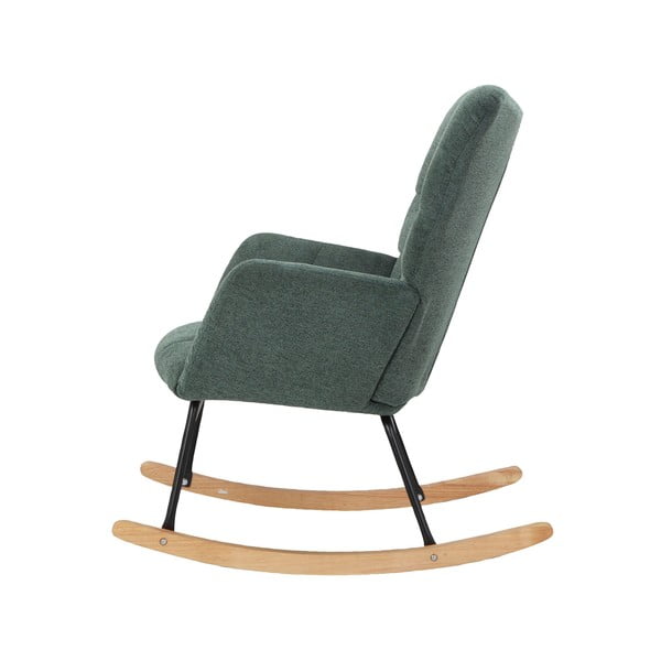 Poltrona a dondolo verde Elza - Støraa-image-2