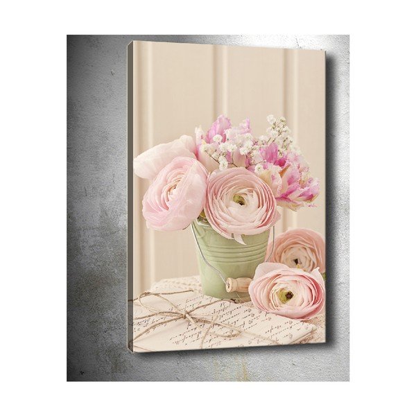 Immagine Rose a pastello, 40 x 60 cm - Tablo Center