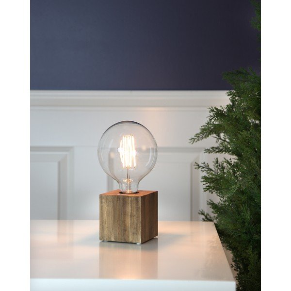 Piede di lampada marrone 9 cm Kub - Star Trading-image-4