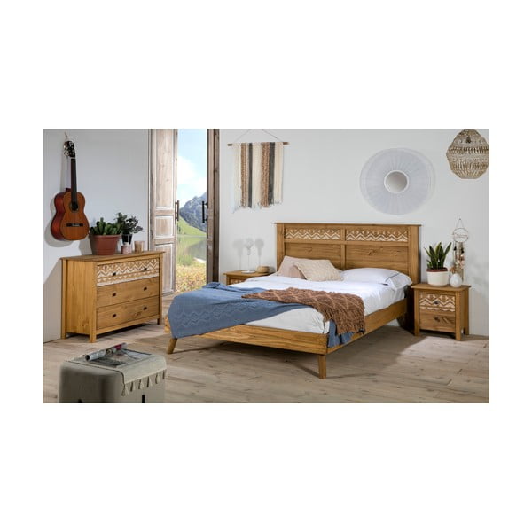 Cassettiera in legno di pino Marckreric Apache - Marckeric-image-2