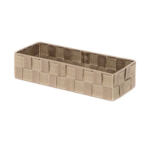 Organizzatore da bagno marrone chiaro , 30 x 12 cm Stan - Compactor-image-2