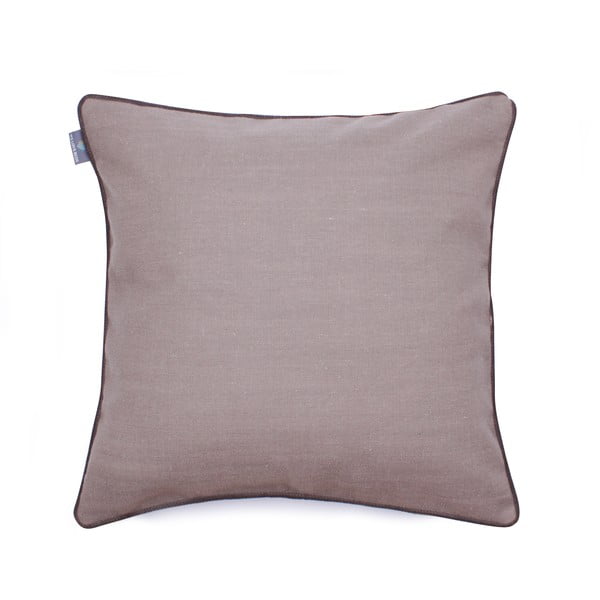 Federa marrone scuro Cioccolato scuro, 50 x 50 cm Flax - WeLoveBeds-image-3