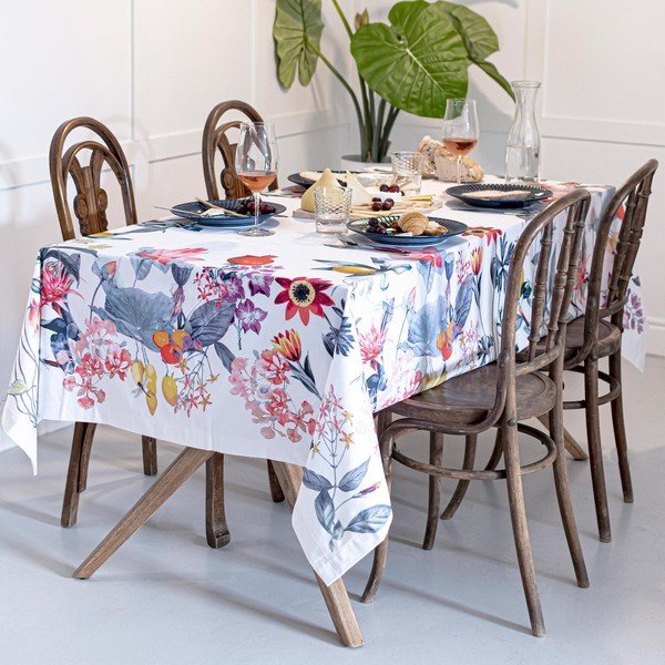 Tovaglia di cotone Basic , 250 x 150 cm Fruit Garden - Happy Friday-image-1