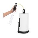 Porta asciugamani da cucina in acciaio nero opaco - simplehuman