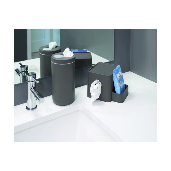 Scatola di carta velina grigia Caddy - iDesign-image-4