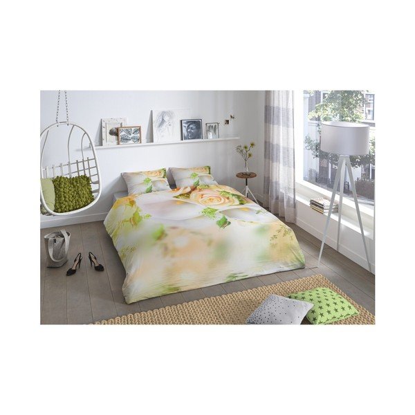 Biancheria da letto in cotone Dory, 200 x 200 cm - Good Morning-image-1