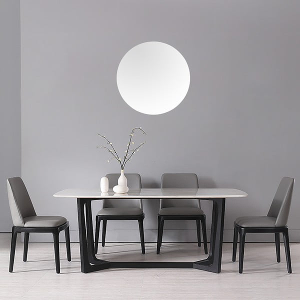 Specchio a parete con illuminazione ø 60 cm Luna - Mirrors and More-image-3