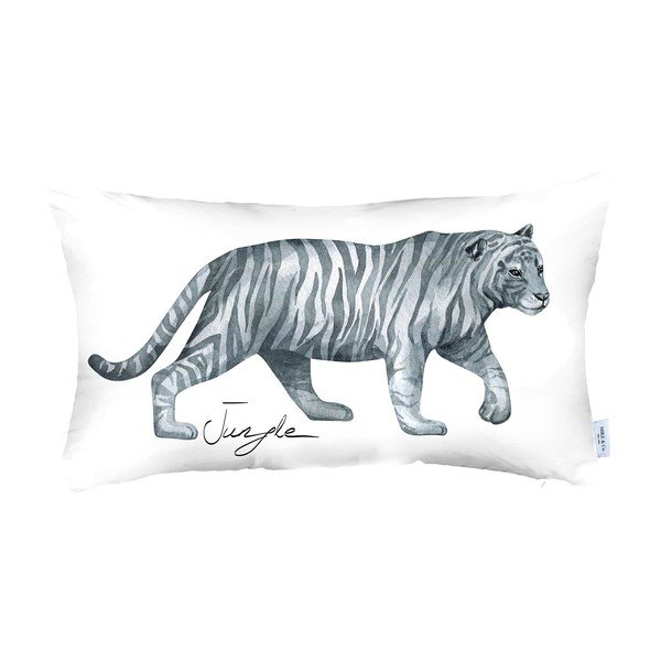 Federa grigia e bianca, 30 x 51 cm Honey - Mike & Co. NEW YORK