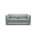 Divano blu con rivestimento in ciniglia 168 cm Georgia – Micadoni 