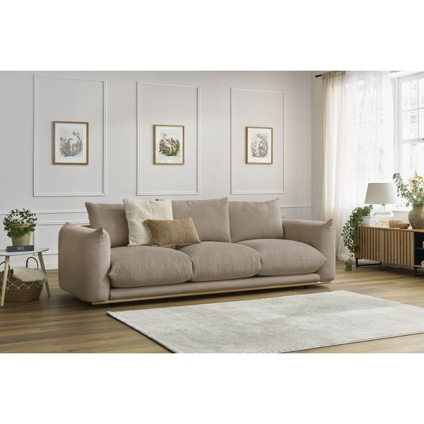 Divano beige 265 cm Ernest – Bobochic Paris-image-1