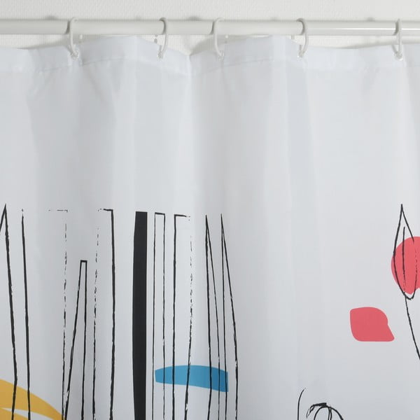 Tenda per doccia 180x200 cm Faces – Spirella-image-3