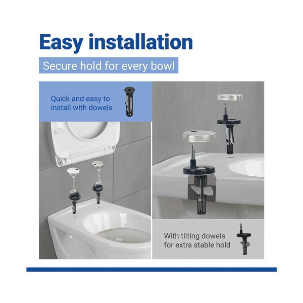 Sedile WC con chiusura Easy-Close (automatica) 36,5 x 45 cm Pula – Wenko-image-3