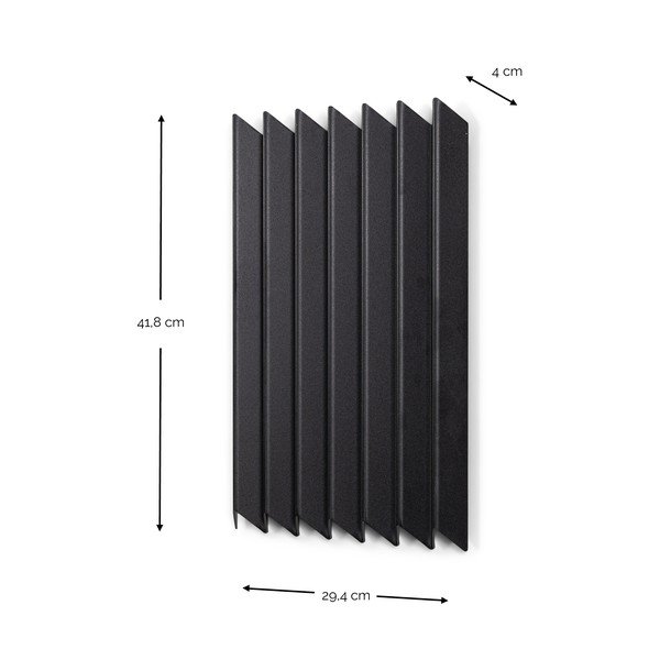 Attaccapanni da parete nero in metallo 29 cm Sensu – Spinder Design-image-4