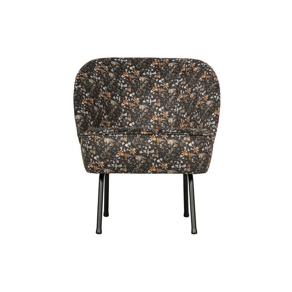 Poltrona a fiori neri Vogue - BePureHome-image-2
