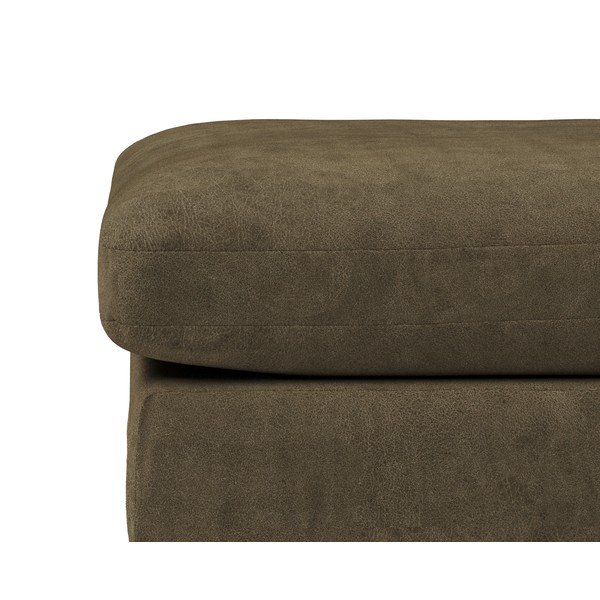 Pouf in tessuto marrone chiaro Comfy - Scandic-image-2