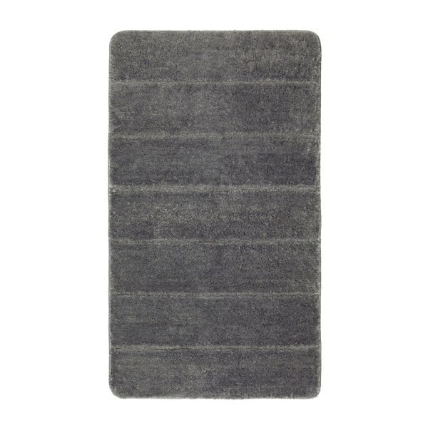 Tappeto da bagno grigio scuro Steps, 120 x 70 cm - Wenko