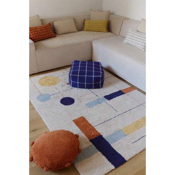 Pouf a sacco per bambini color terracotta Bubbly – Lorena Canals-image-2