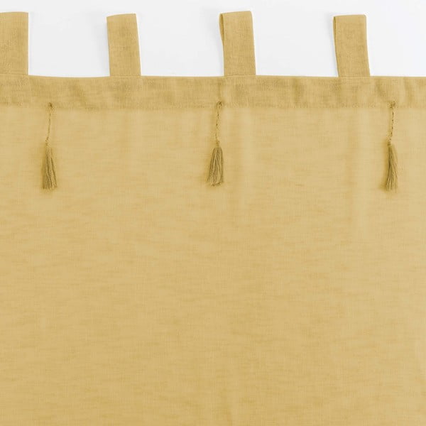 Tenda gialla 140x240 cm Dalila - douceur d'intérieur-image-3