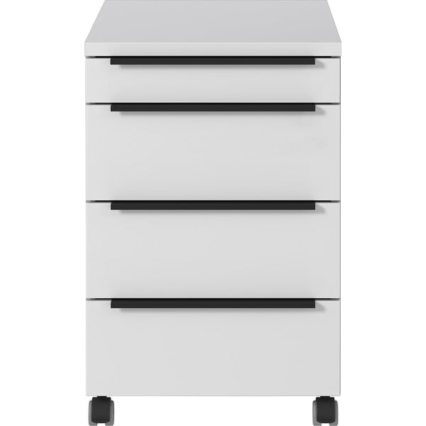 Armadietto grigio chiaro su ruote 42x63x60 cm Mailand – Germania