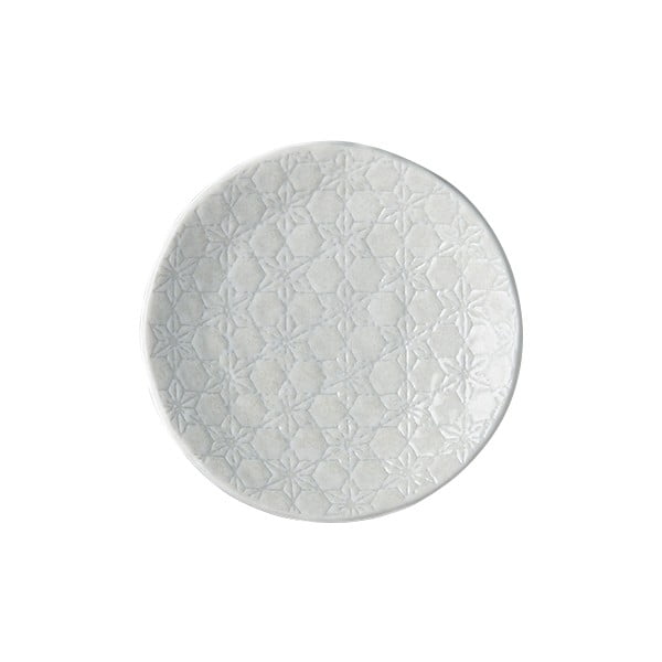 Piatto in ceramica bianca Star, ø 13 cm White Star - MIJ