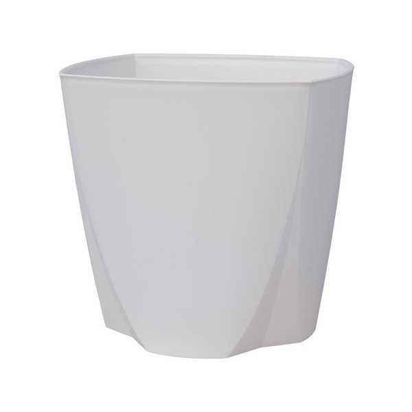 Vaso Camay bianco, ø 30 cm - Plastia