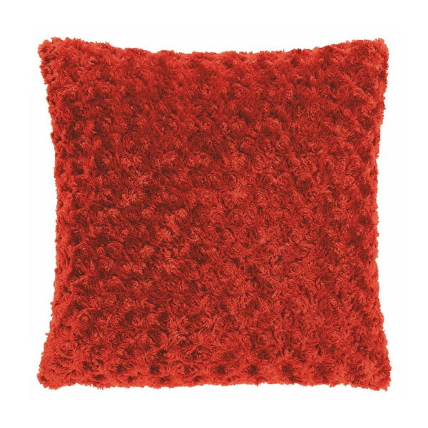Cuscino rosso Curl, 45 x 45 cm - Tiseco Home Studio