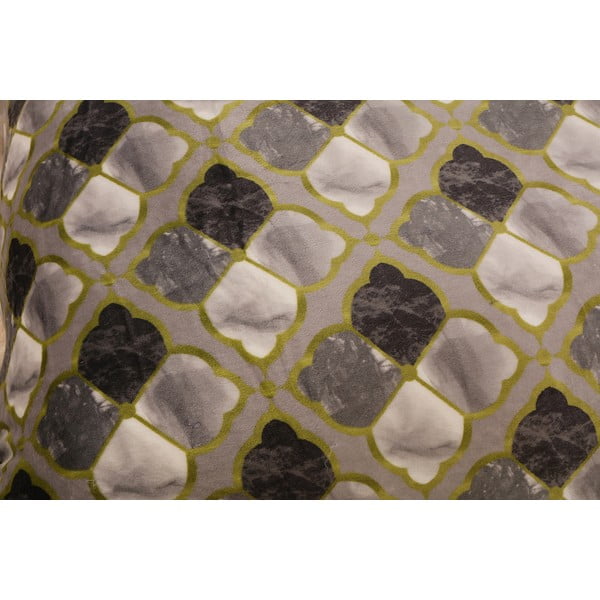 Biancheria da letto singola verde-grigio in micro felpa 140x200 cm - My House-image-2