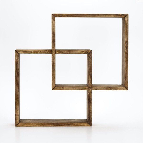 Scaffale in legno Squarre - Evila Originals-image-2
