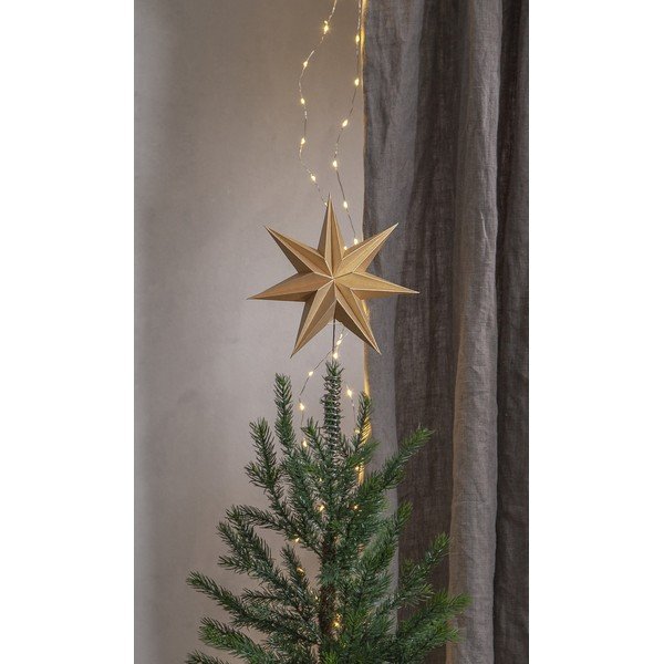 Copri albero di Natale color oro Isa - Star Trading-image-1