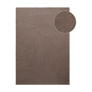 Tappeto grigio tortora in lana tessuto a mano 160x230 cm Eleni Taupe – Hanse Home