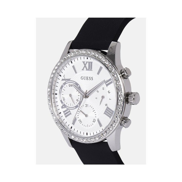 Orologio da donna con cinturino in silicone nero W1135L5 - Guess-image-2