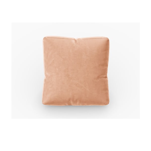 Cuscino in velluto rosa per divano componibile Rome Velvet - Cosmopolitan Design