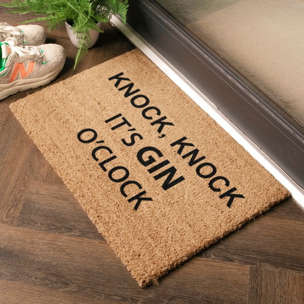 Zerbino in cocco 40x60 cm Gin O'Clock - Artsy Doormats-image-1