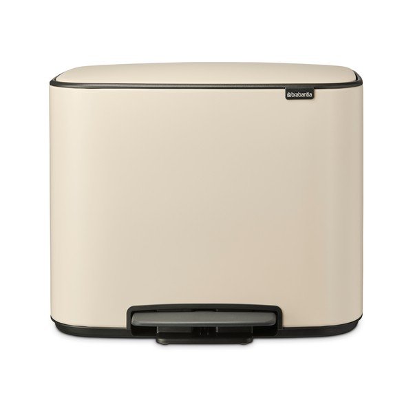 Bidone beige in acciaio 36 l Bo - Brabantia-image-4