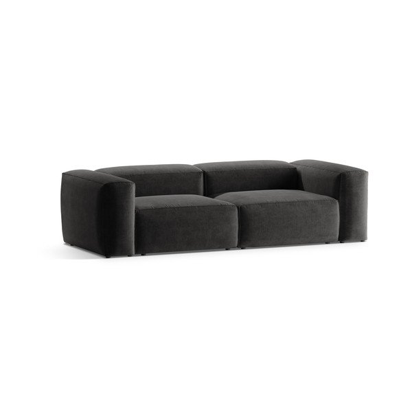 Divano grigio scuro 264 cm Bergamo – Cosmopolitan Design-image-2