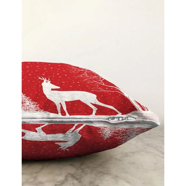 Federa decorativa a tema Natale 43x43 cm – Mila Home-image-1