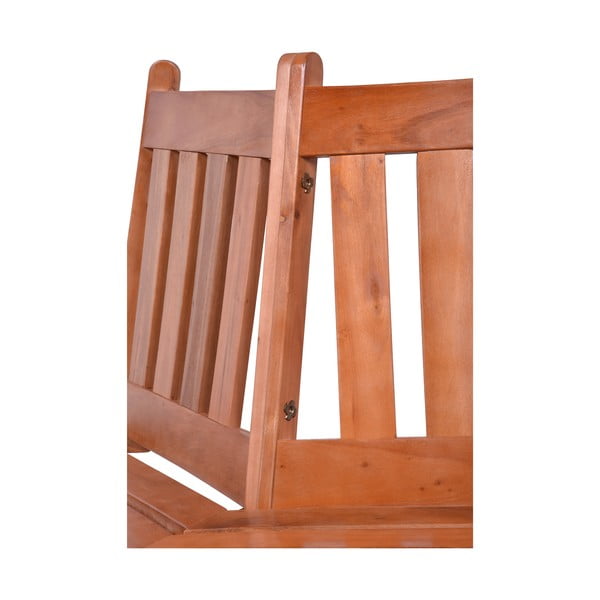 Panca da giardino di colore naturale in legno massiccio Ontario – Garden Pleasure-image-3