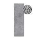 Passatoia grigia 80x240 cm Chappe Light Grey - Elle Decoration