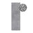 Passatoia grigia 80x240 cm Chappe Light Grey - Elle Decoration