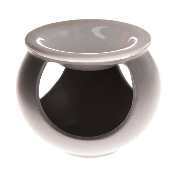 Lampada per aromaterapia in ceramica grigia Essencial - Dakls