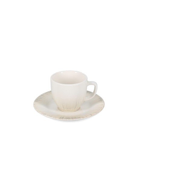 Tazzina per cappuccino grigio chiaro in porcellana 200 ml Nuance – BonBistro-image-4
