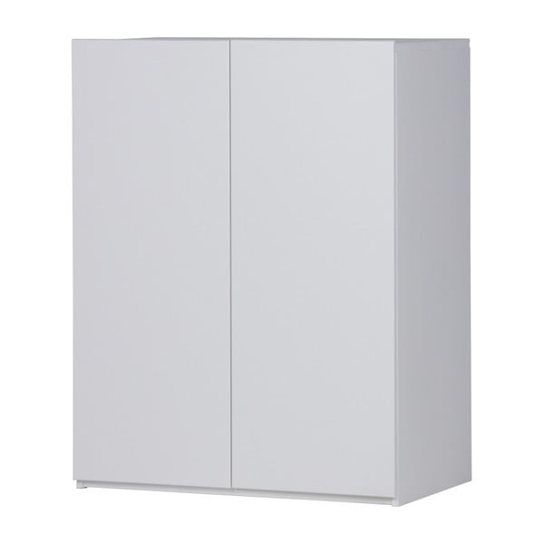 Armadio in legno di pino bianco Bind - WOOOD-image-1