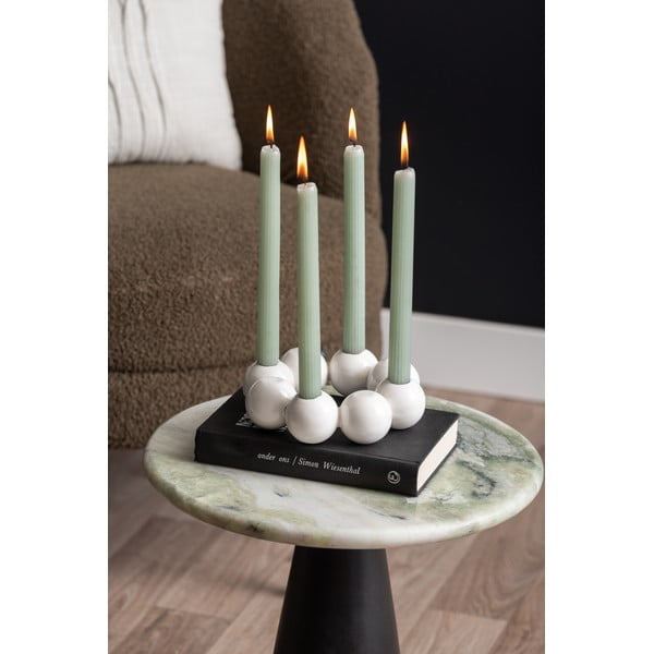 Tavolino rotondo in marmo ø 40 cm Force - Leitmotiv-image-4