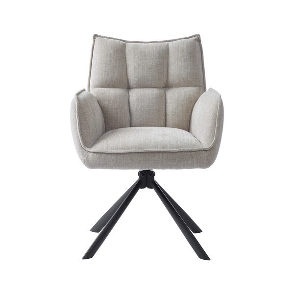 Set di sedie da pranzo color crema in imbottito 2 pz Marilla – Unique Furniture-image-2