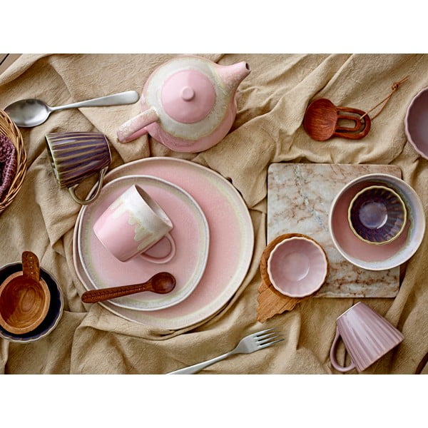 Tazza viola scuro in gres 220 ml Latina – Bloomingville-image-2