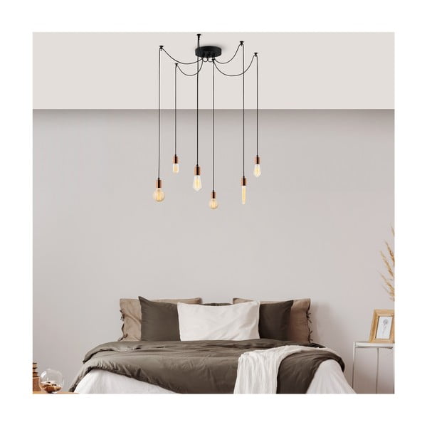 Lampadario color rame Kabluni – Opviq lights-image-1
